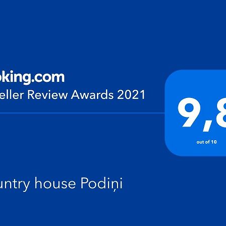 شقة Mālpils  في Country House Podini المظهر الخارجي الصورة
